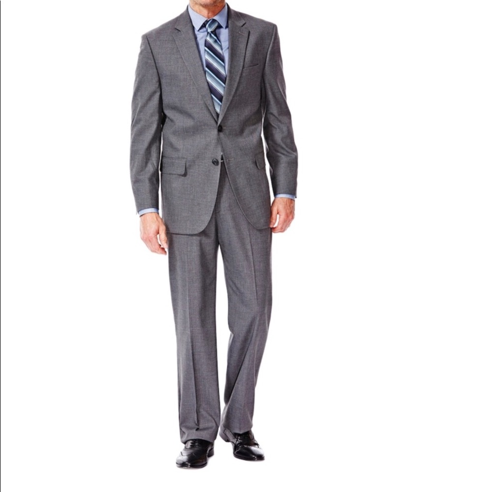 Haggar Gray Suit